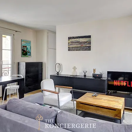Apartman Confort Parisien A Cote Du Parc Monceau Párizs